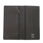 Louis Vuitton Portefeuille Plaza Taiga Noir Black Long Wallet — view 4