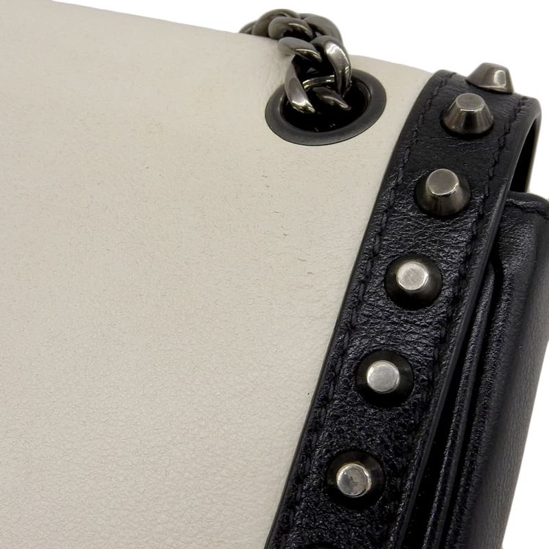 Prada Studded Chain Shoulder Bag — view 4