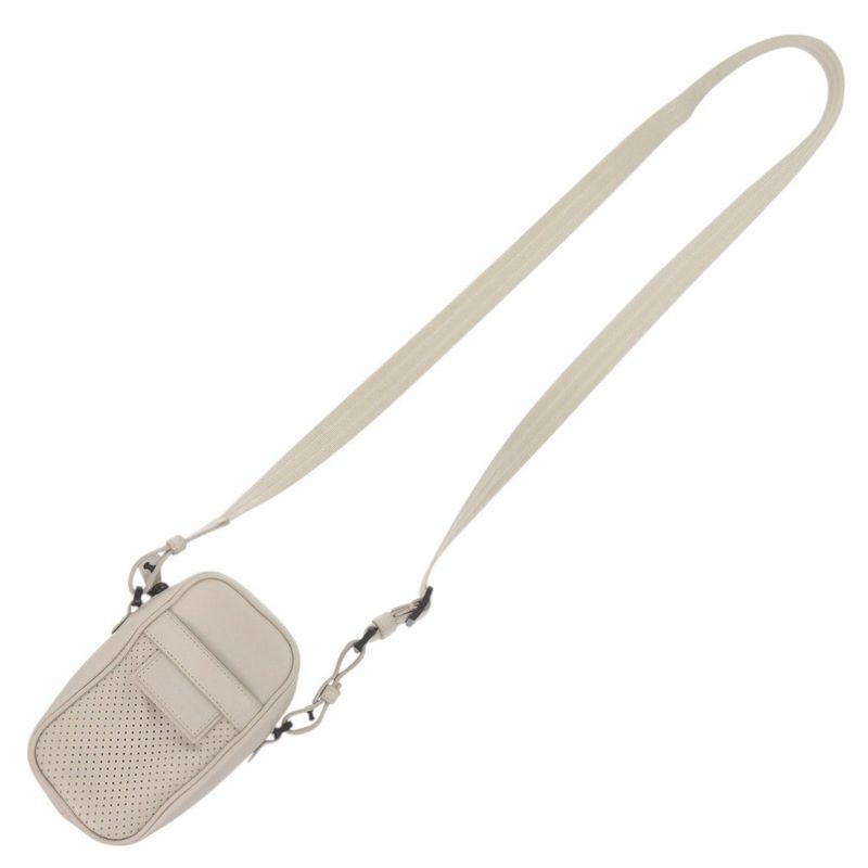 Bottega Veneta Reggello Leather Ivory Shoulder Bag White 0413 — view 7