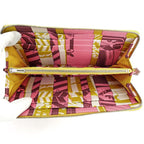 Hermes Azap Long Silk-in Joan Ambre Epson Wallet — view 6