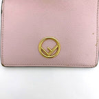 Fendi Bifold Wallet Pink Fize 8 M0387 — view 5