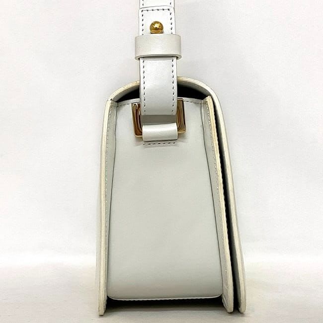 Celine Semishoulder Bag White Triomphe Cuir — view 2