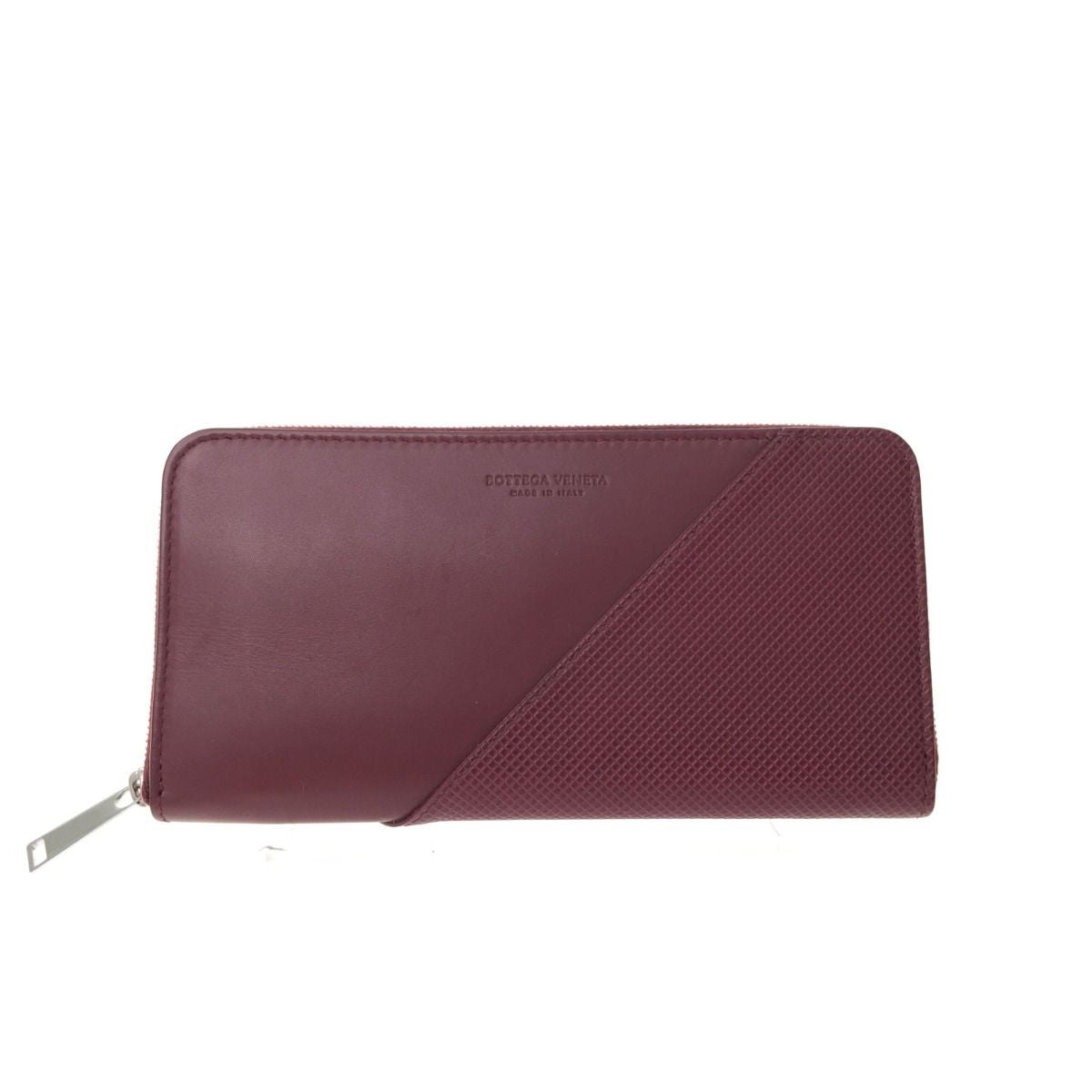 Bottega Veneta Round Zipper Long Wallet Marco Polo Matte Calf — view 2