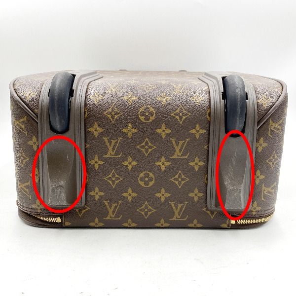 Louis Vuitton Monogram Travel Bag with Casters Pegase 45 Suitcase — view 3