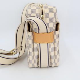 Louis Vuitton Damier Azur Naviglio Shoulder Bag — view 4