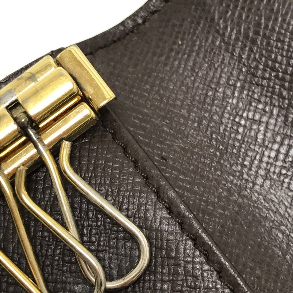Louis Vuitton Key Case Damier Multicles 4 with Initials — view 9