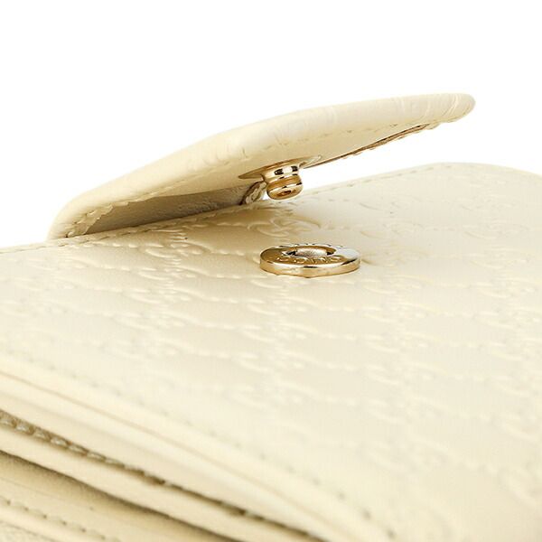 Gucci Bifold Wallet Micro Striped Ivory — view 7