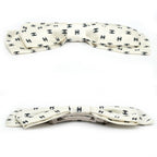 Chanel Barrette Aaa821 Ribbon White Logo COCO Silver Hardware Hair — view 4