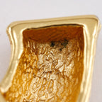 Chanel Bamboo Coco Mark Vintage Gold Plated 107 35.0 g Brooch — view 7