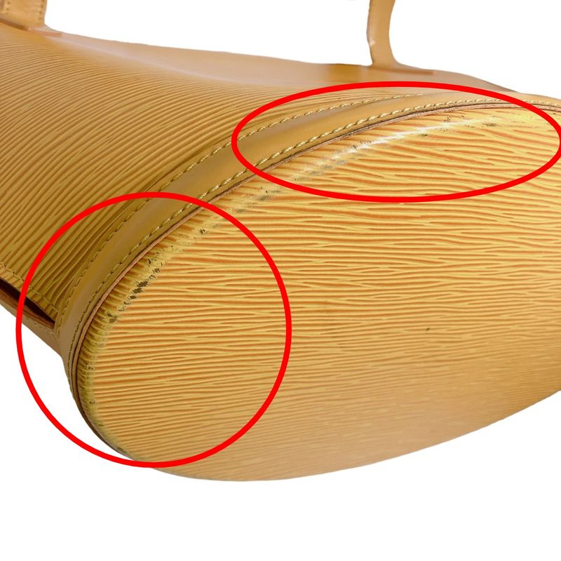 Louis Vuitton Epi Bag Saint Jacques Tote Tassili Yellow — view 3