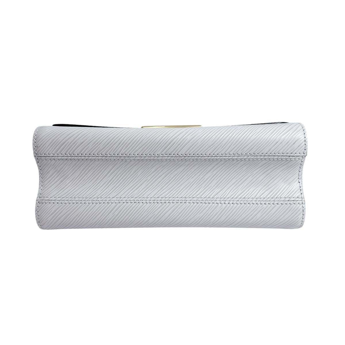 Louis Vuitton Epi Leather Twist MM Bron Shoulder Bag White — view 5
