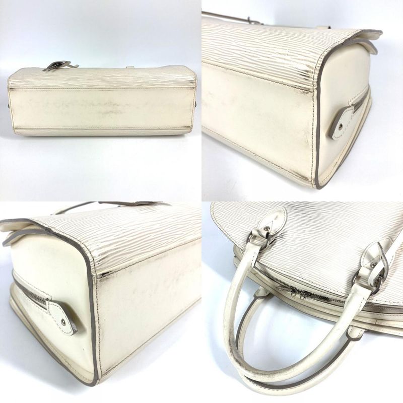 Louis Vuitton Handbag Pont Neuf PM M5907 J Epi Leather Ivoire White — view 5