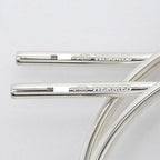 Hermes Earrings Loop MM Pair AG 925 SV Silver Jewelry Accessories Small — view 8