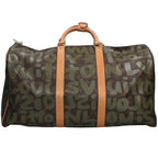 Louis Vuitton Keepall 50 Monogram Graffiti Leather Boston Bag Men — view 2