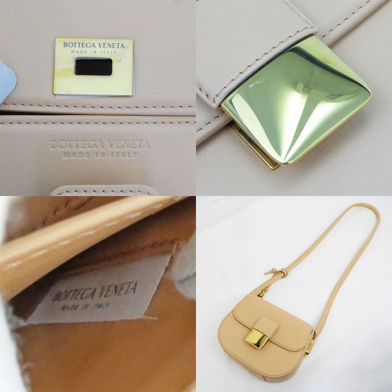 Bottega Veneta Mini Desiree Shoulder Bag Beige — view 8