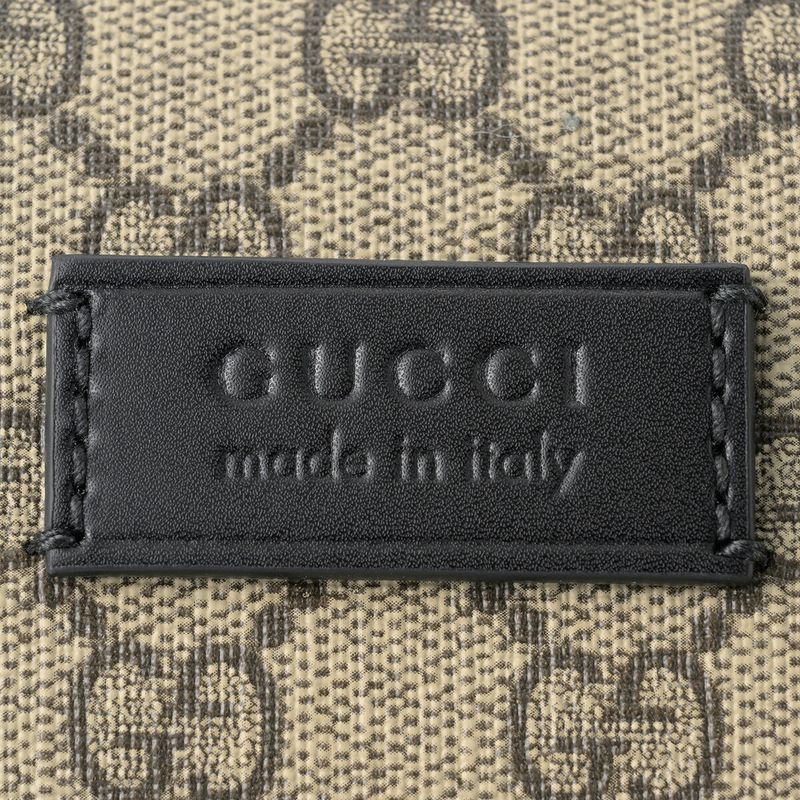 Gucci Shoulder Bag GG Supreme Beige Black — view 7