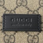 Gucci Shoulder Bag GG Supreme Beige Black — view 7