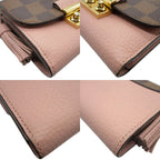 Louis Vuitton Damier Leather Portefeuille Croisette Compact Wallet — view 7