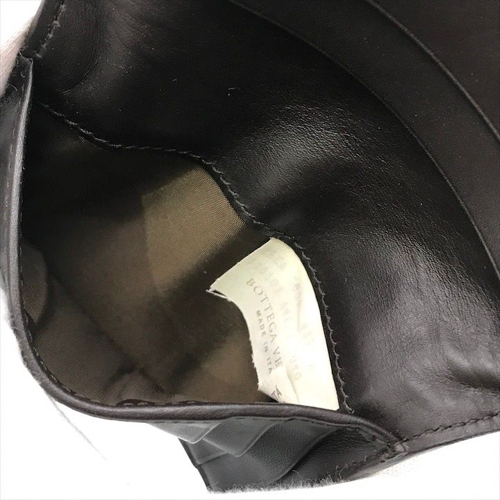 Bottega Veneta Intrecciato Wallet Card Case Brown — view 8