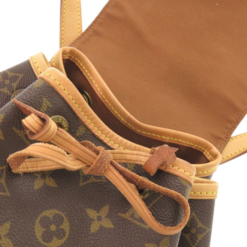 Louis Vuitton Montsouris MM Monogram Backpack Daypack Bag 0829 — view 6