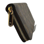 Louis Vuitton Monogram Round Zipper Fuchsia Long Wallet — view 4