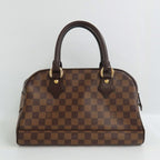 Louis Vuitton Duomo Damier Ebene Tote Bag Handbag Dome Shape — view 3