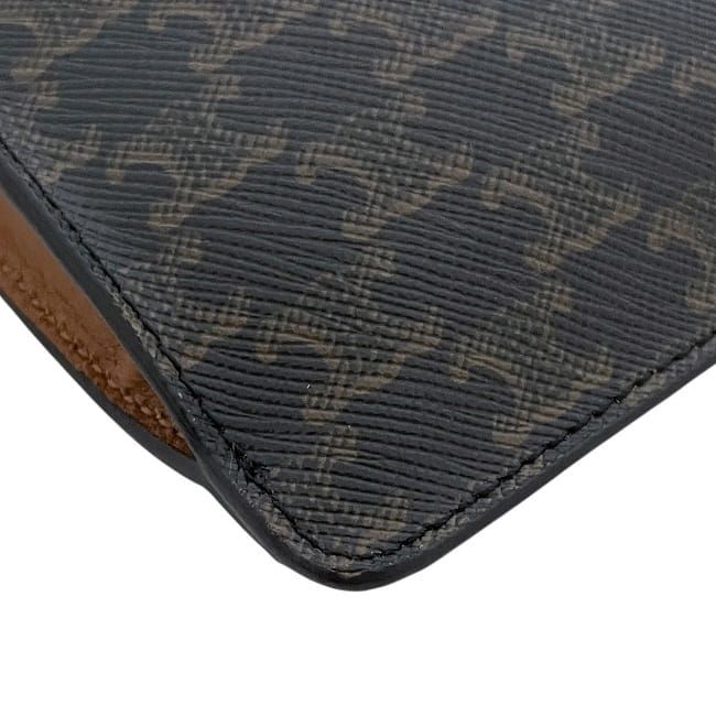 Celine Shoulder Bag Fon Black Brown Triomphe — view 6