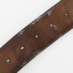 Gucci Interlocking GG Cima Leather Black Belt — view 8