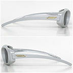 Bottega Veneta Sunglasses in White Black Bv1210 — view 2
