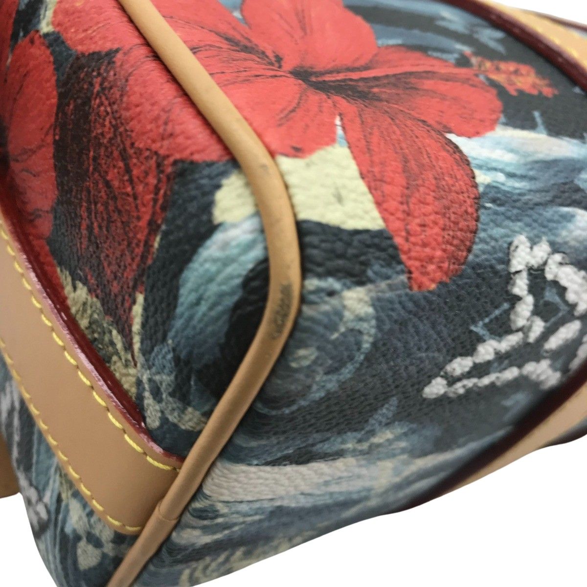 Louis Vuitton Keepall Bandouliere 25 Surfing Monogram Navy Blue — view 5