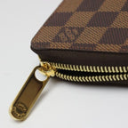 Louis Vuitton Damier Round Zipper Zippy Wallet — view 7
