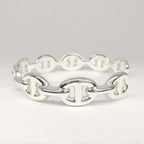 Hermes Bracelet Chaine D'ancre Anchene Bangle ST Size AG 925 Jewelry — view 3