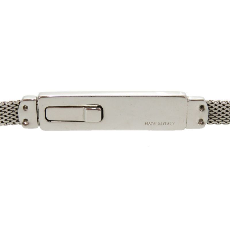 Gucci Plate Belt Metal Silver 0218 — view 5