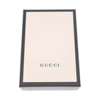 Gucci Striped Leather Compact Wallet Navy — view 9