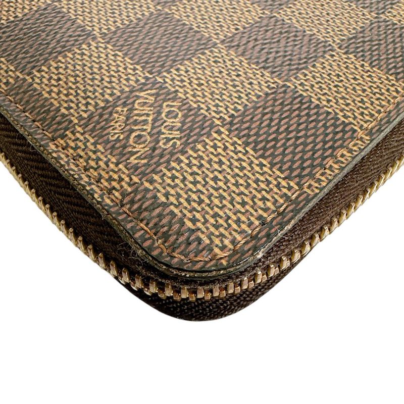 Louis Vuitton Damier Long Wallet Zippy — view 7