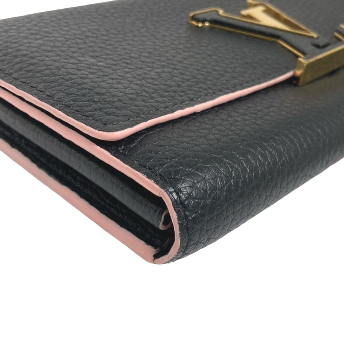 Louis Vuitton Taurillon Portefeuille Capucines Long Wallet — view 3