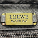 Loewe Handbag Gold Brown Anagram Nappa Leather — view 5