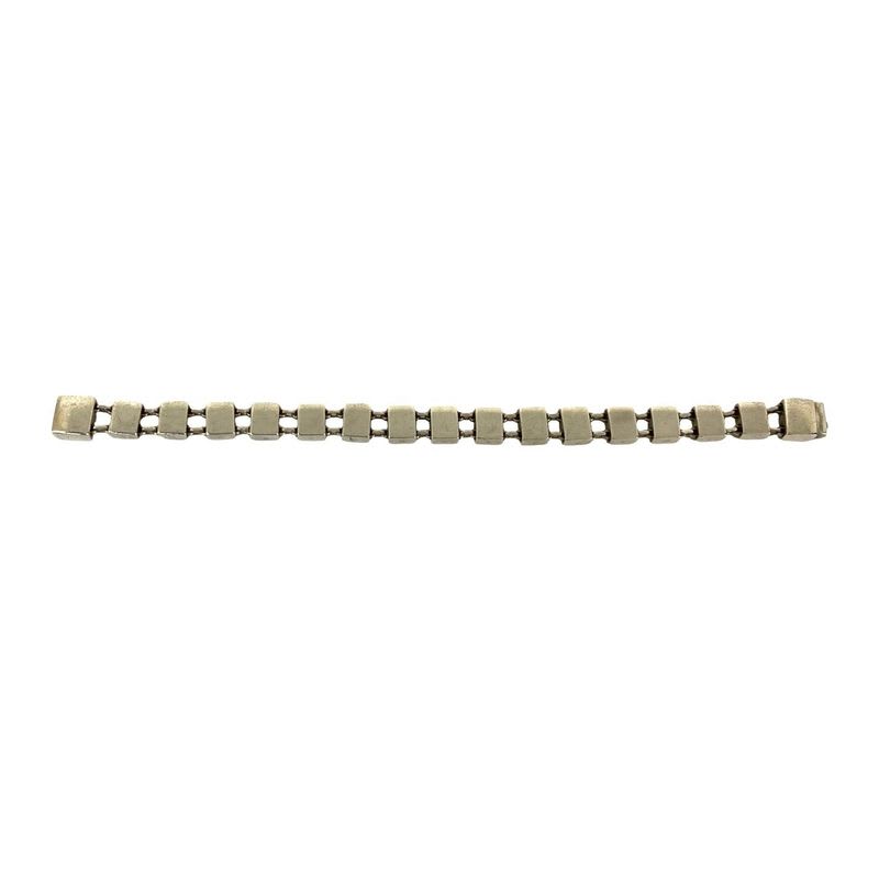 Gucci Square Chain Bracelet Silver 925 Bangle Accessories Small Items — view 6