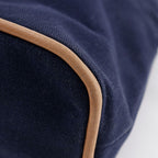 Hermes Bolide Pouch 25 Cotton Canvas Navy Blue — view 7