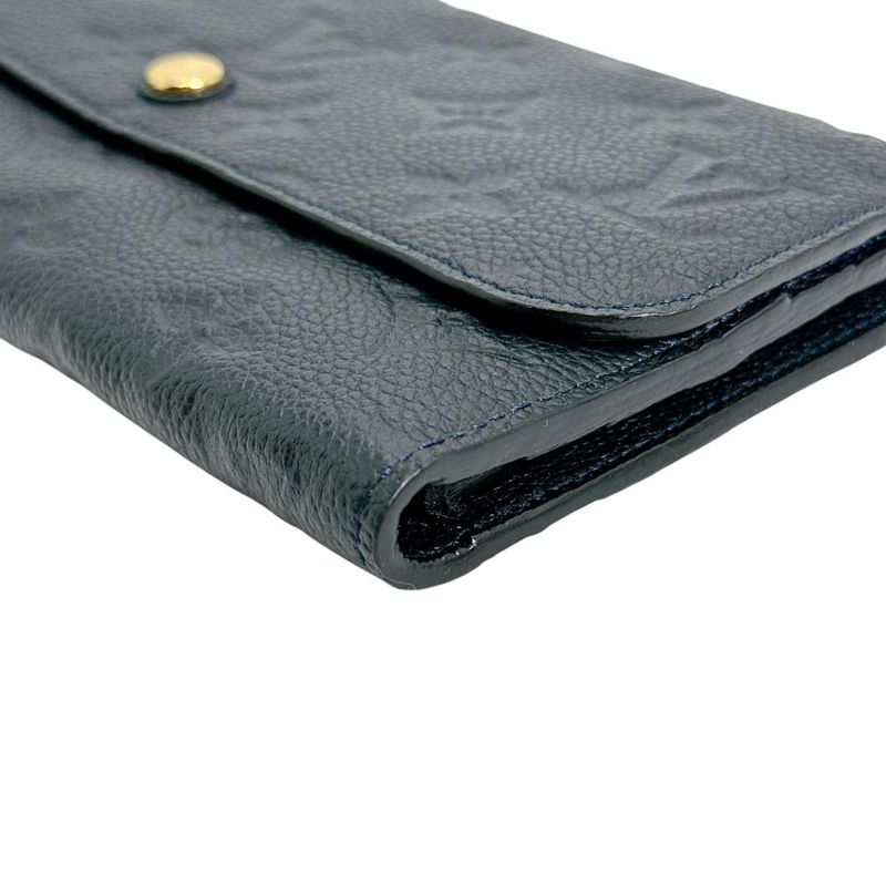 Louis Vuitton Monogram And Empreinte Leather Trifold Portefeuille — view 5