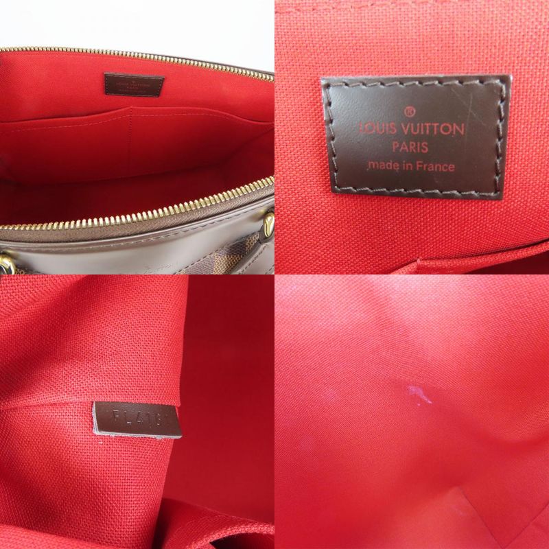 Louis Vuitton Tote Bag Westonminster PM Damier Leather Brown Daily Use — view 8