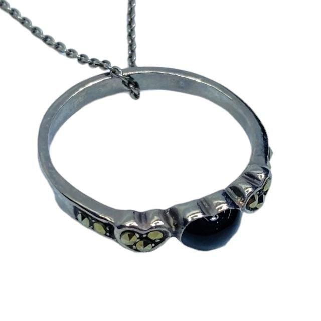 Saint Laurent Necklace Pendant Accessory Ring Heart Metal — view 3