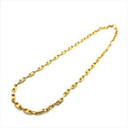Celine Triomphe Long Chain Necklace Gold — view 3