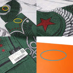 Hermes Carre 140 Scarf Zouaves Et Dragons Cashmere Silk Large Shawl — view 8
