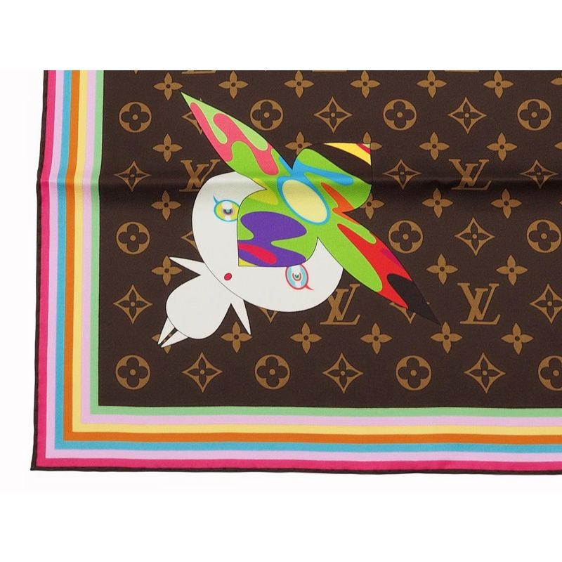 Louis Vuitton Tm Carre 70 Super Flat Character Panda Monogram — view 4