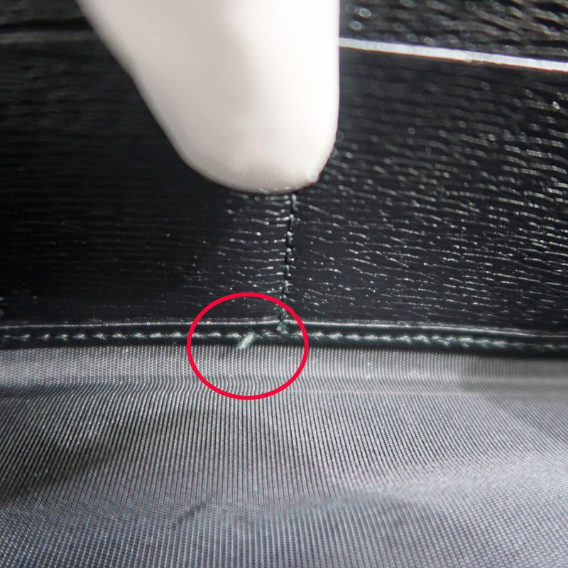 Gucci Script Zip Around Long Wallet Black — view 7