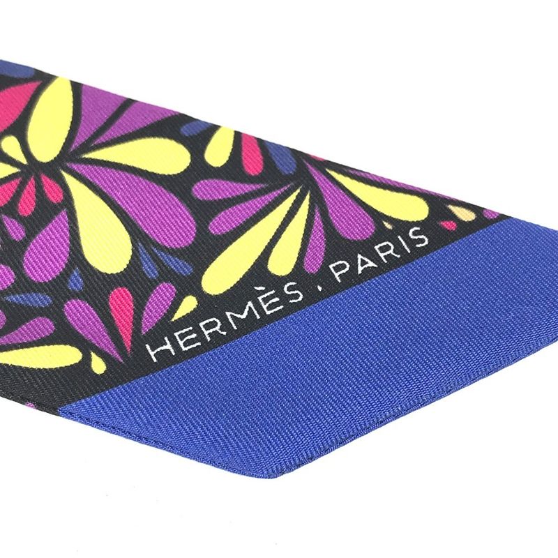 Hermes Scarf Twilly Silk Multicolor — view 6