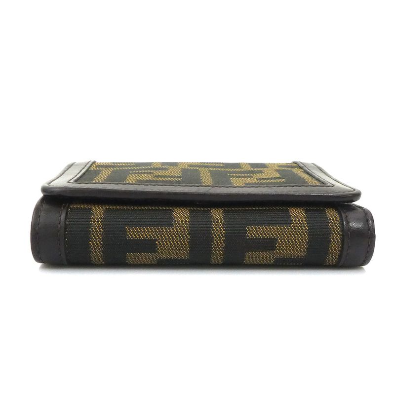 Fendi Trifold Wallet Zucca — view 3