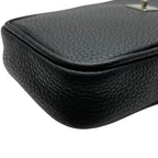 Christian Dior Pouch Small Bag Coin Case Leather Logo Black — view 4