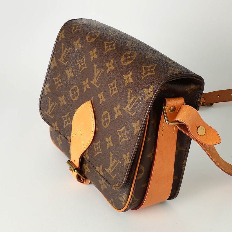 Louis Vuitton Shoulder Bag Cartes Ciel MM Brown — view 4